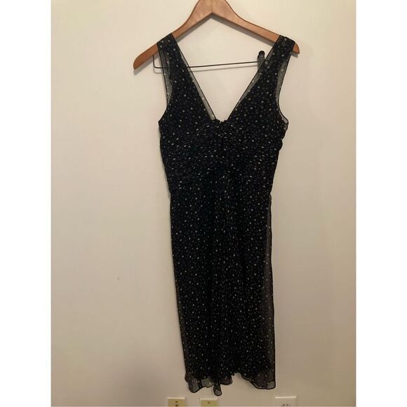 ‎Whbm silk black bias cut dress - Picture 4 of 4